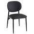 GIDEON-DINING CHAIR-BLACK 4 Pcs