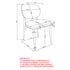 GIDEON-DINING CHAIR-BLACK 4 Pcs