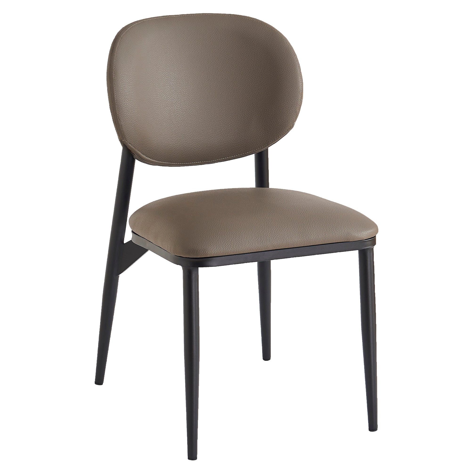 GIDEON-DINING CHAIR-STONE 4 Pcs