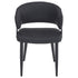 SLOANE-DINING CHAIR-BLACK 4 Pcs