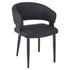 SLOANE-DINING CHAIR-BLACK 4 Pcs