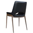 ICONA-DINING CHAIR-BLACK - WALNUT 6 Pcs