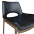 ICONA-DINING CHAIR-BLACK - WALNUT 6 Pcs