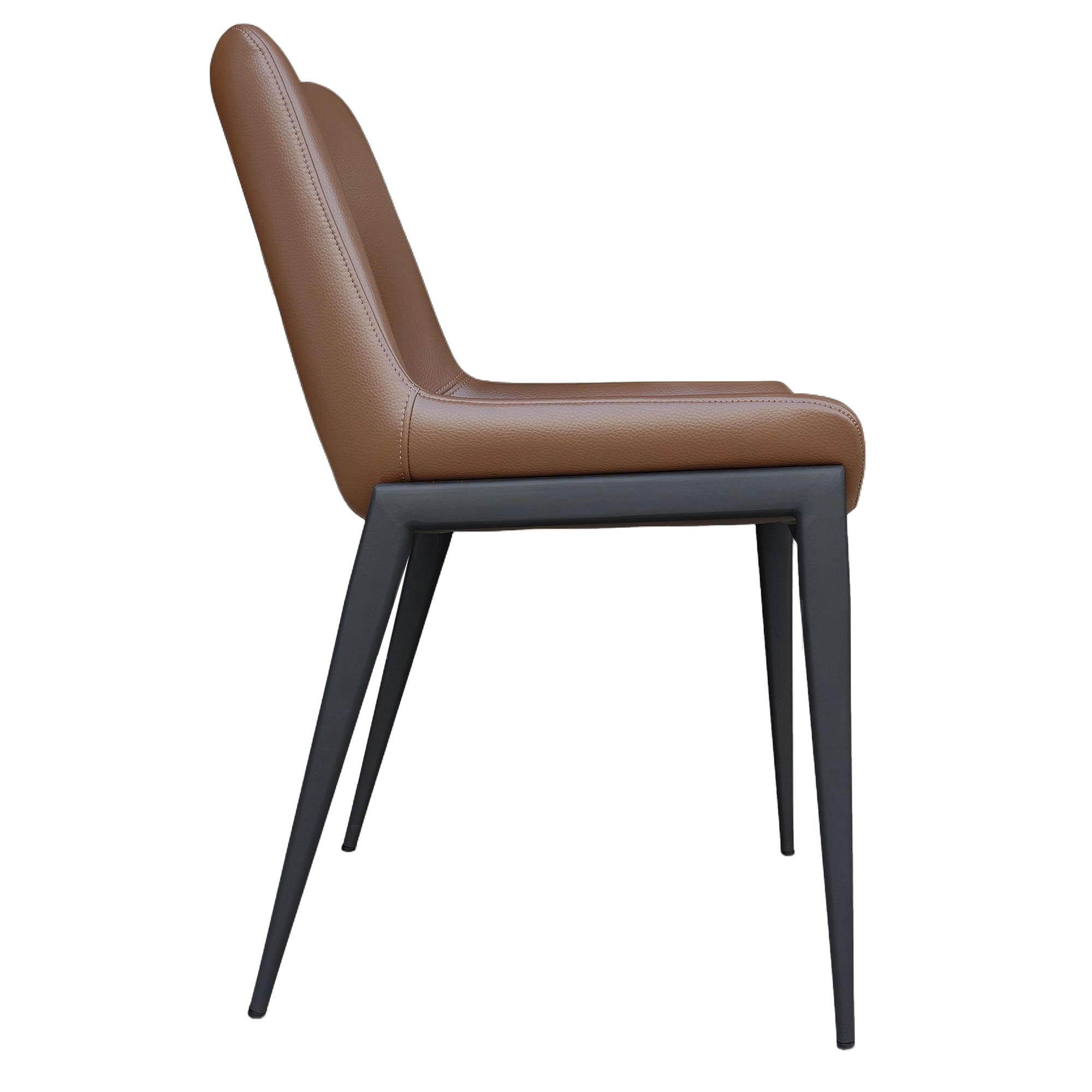 ICONA-DINING CHAIR-SADDLE - BLACK 6 Pcs