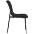 BRIXX-SIDE CHAIR-BLACK PU  2 Pcs