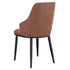 KASH-SIDE CHAIR-SADDLE PU  2 Pcs