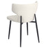 OLIS-SIDE CHAIR PU-BEIGE  2 Pcs