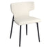 OLIS-SIDE CHAIR PU-BEIGE  2 Pcs