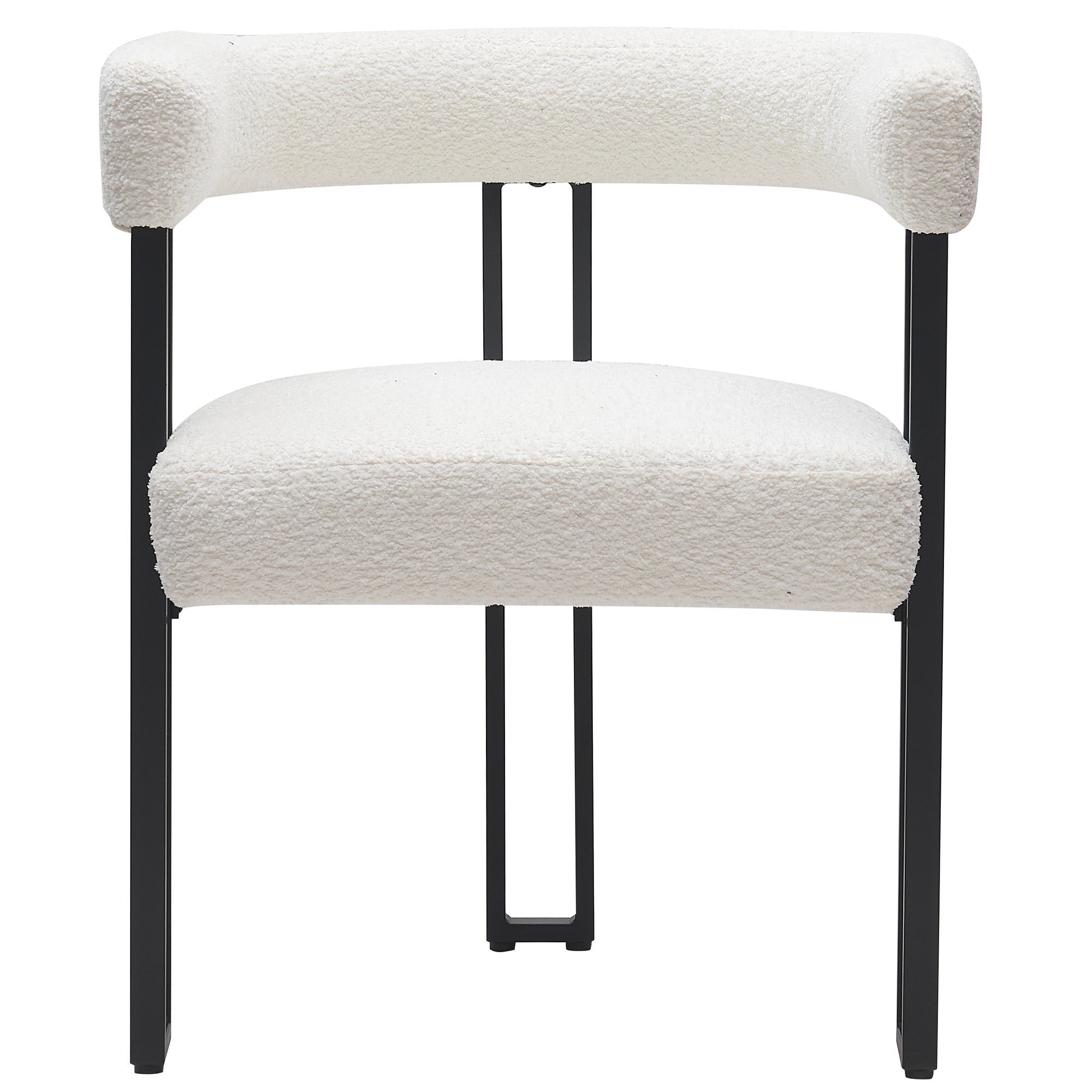 SCARLET-DINING CHAIR-IVORY  2 Pcs