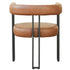 SCARLET-DINING CHAIR-PU SADDLE 2 Pcs