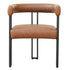 SCARLET-DINING CHAIR-PU SADDLE 2 Pcs