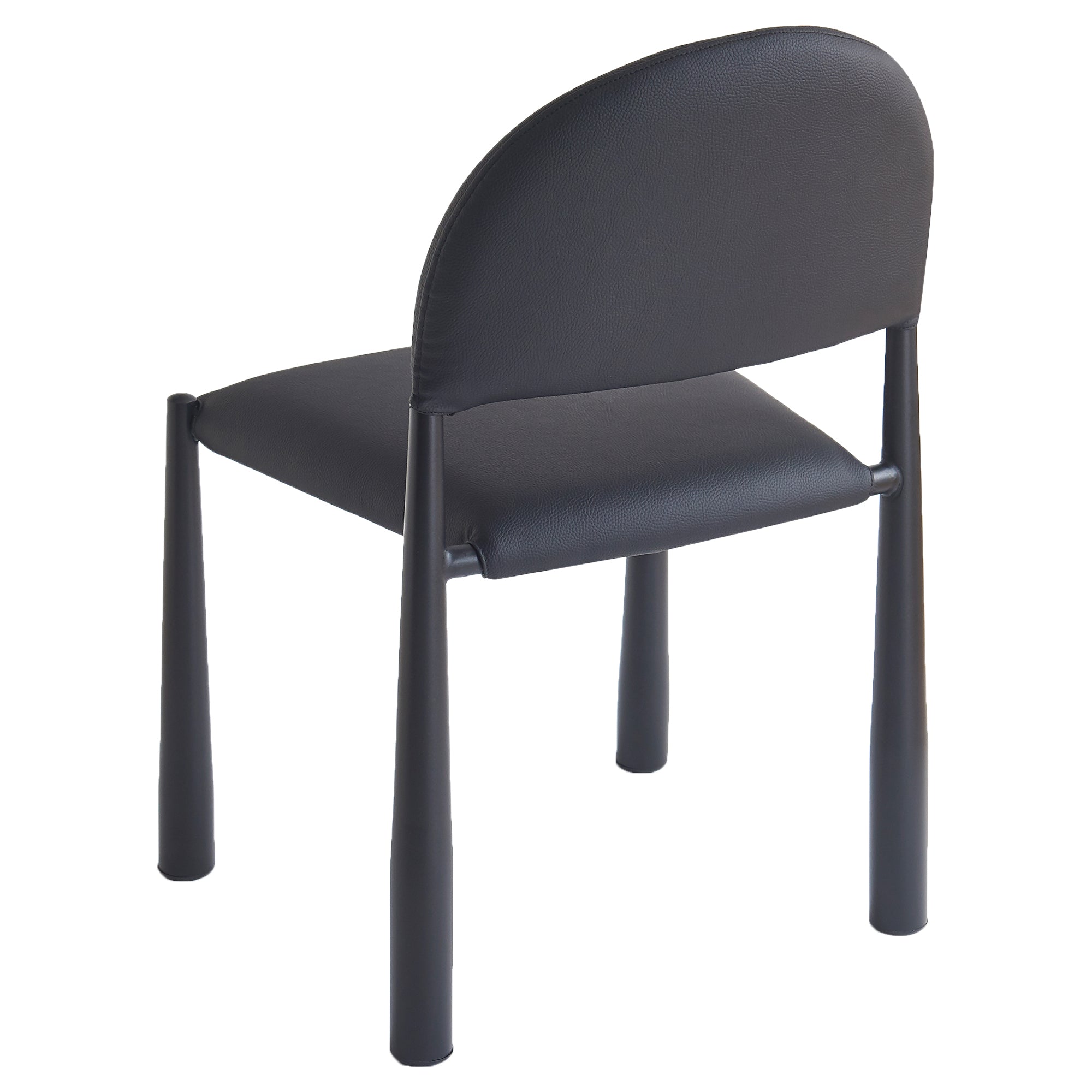 AUGGIE-DINING CHAIR-BLACK - BLACK 4 Pcs