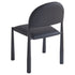 AUGGIE-DINING CHAIR-BLACK - BLACK 4 Pcs