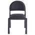 AUGGIE-DINING CHAIR-BLACK - BLACK 4 Pcs