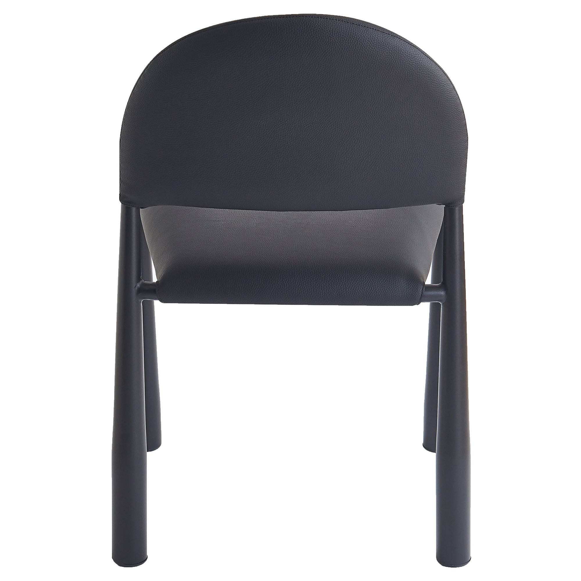 AUGGIE-DINING CHAIR-BLACK - BLACK 4 Pcs