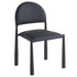 AUGGIE-DINING CHAIR-BLACK - BLACK 4 Pcs