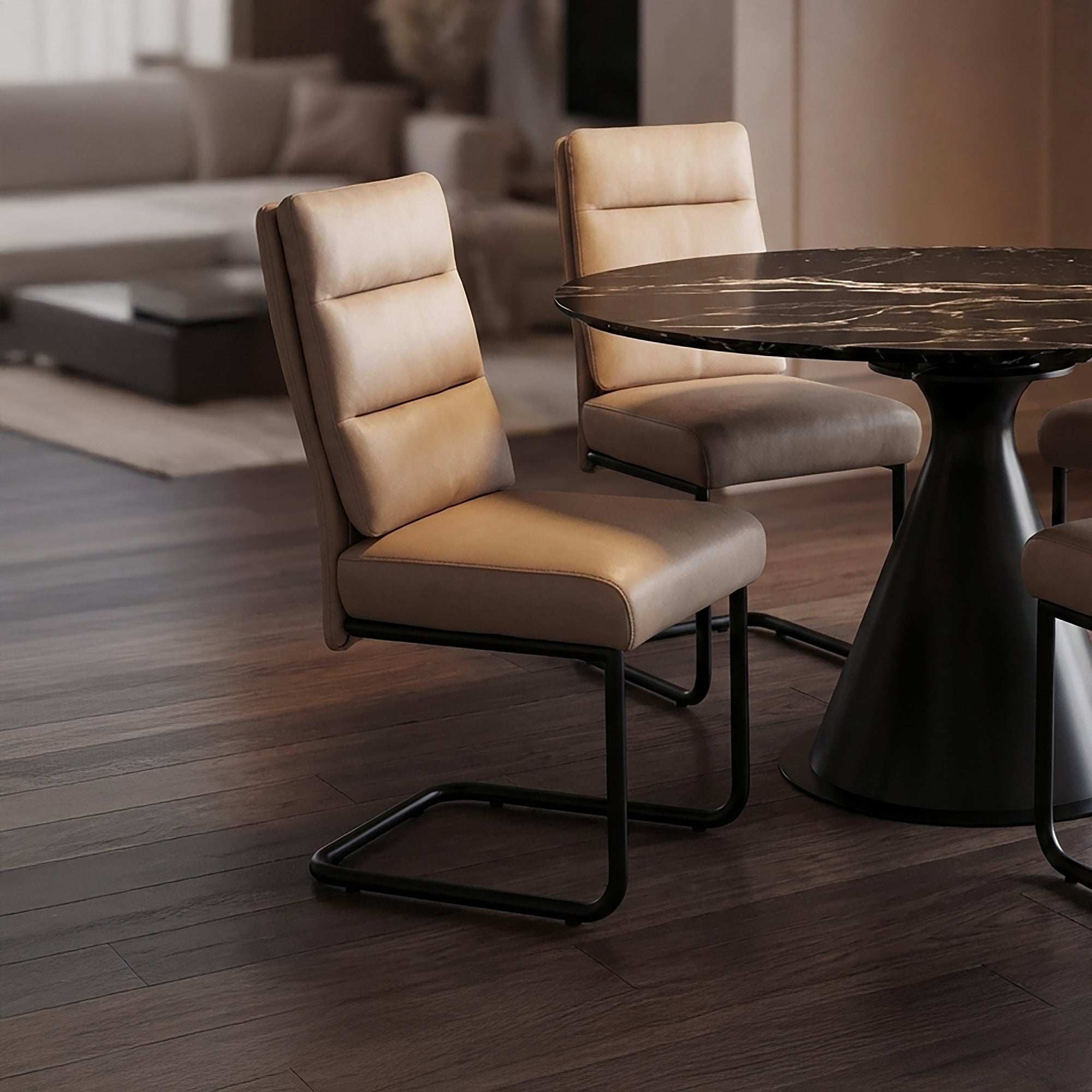 BRODI-DINING CHAIR-MUSHROOM 2 Pcs