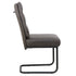 BRODI-DINING CHAIR PU-CHARCOAL 2 Pcs