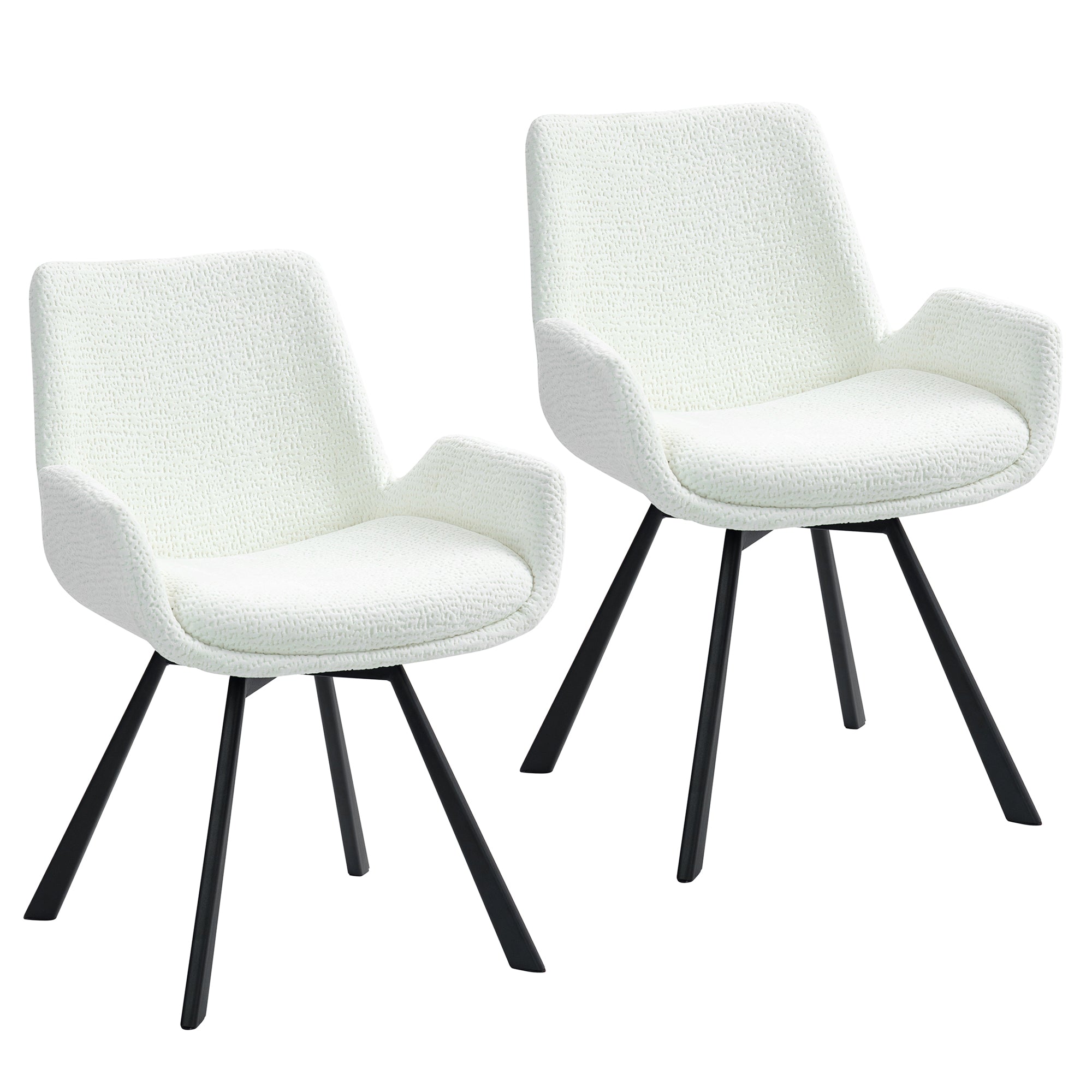 SIGNY-DINING CHAIR-IVORY  2 Pcs