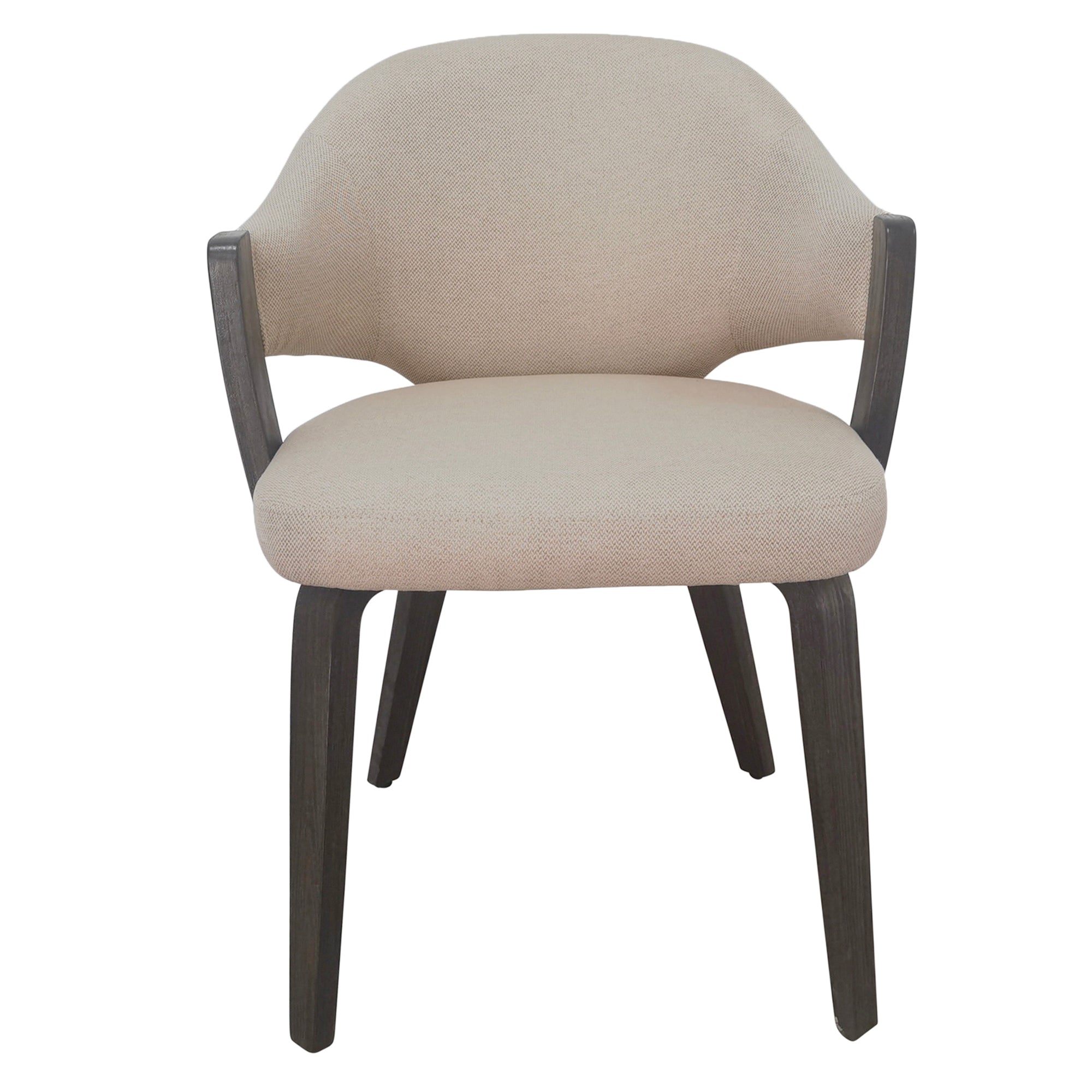 FREYA-DINING CHAIR-TOFFEE - WALNUT 2 Pcs