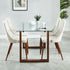 CORA-SIDE CHAIR FABRIC-BEIGE 2 Pcs
