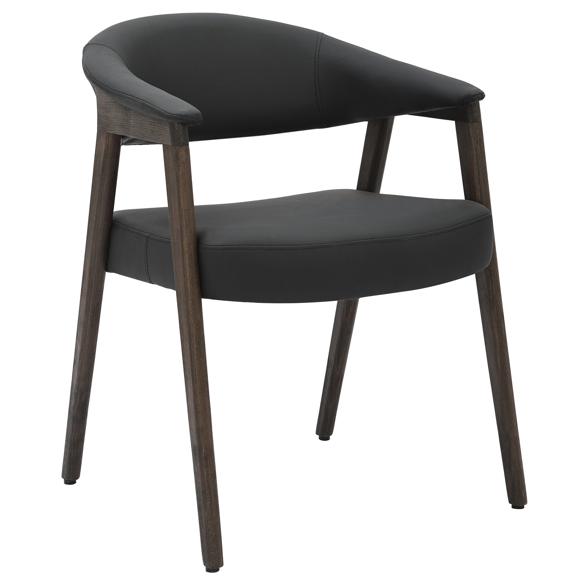BEXLEY-DINING CHAIR-BLACK 2 Pcs
