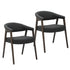 BEXLEY-DINING CHAIR-BLACK 2 Pcs