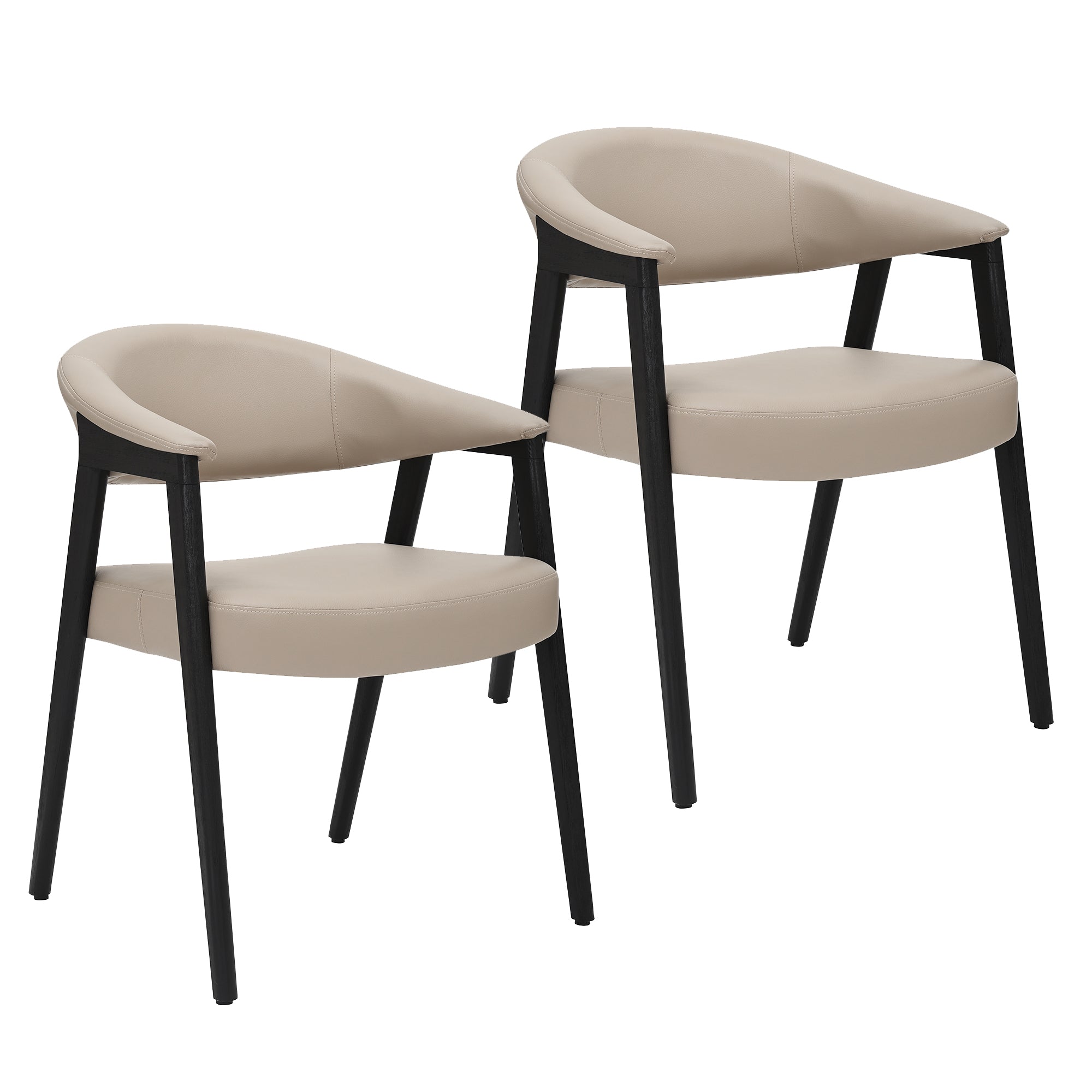 BEXLEY-DINING CHAIR-MUSHROOM 2 Pcs