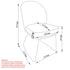 NOELLE-DINING CHAIR-BROWN