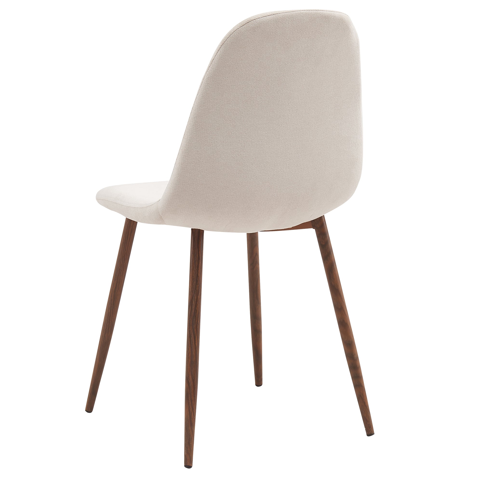 LYNA-SIDE CHAIR FABRIC-BEIGE 4 Pcs