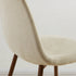 LYNA-SIDE CHAIR FABRIC-BEIGE 4 Pcs