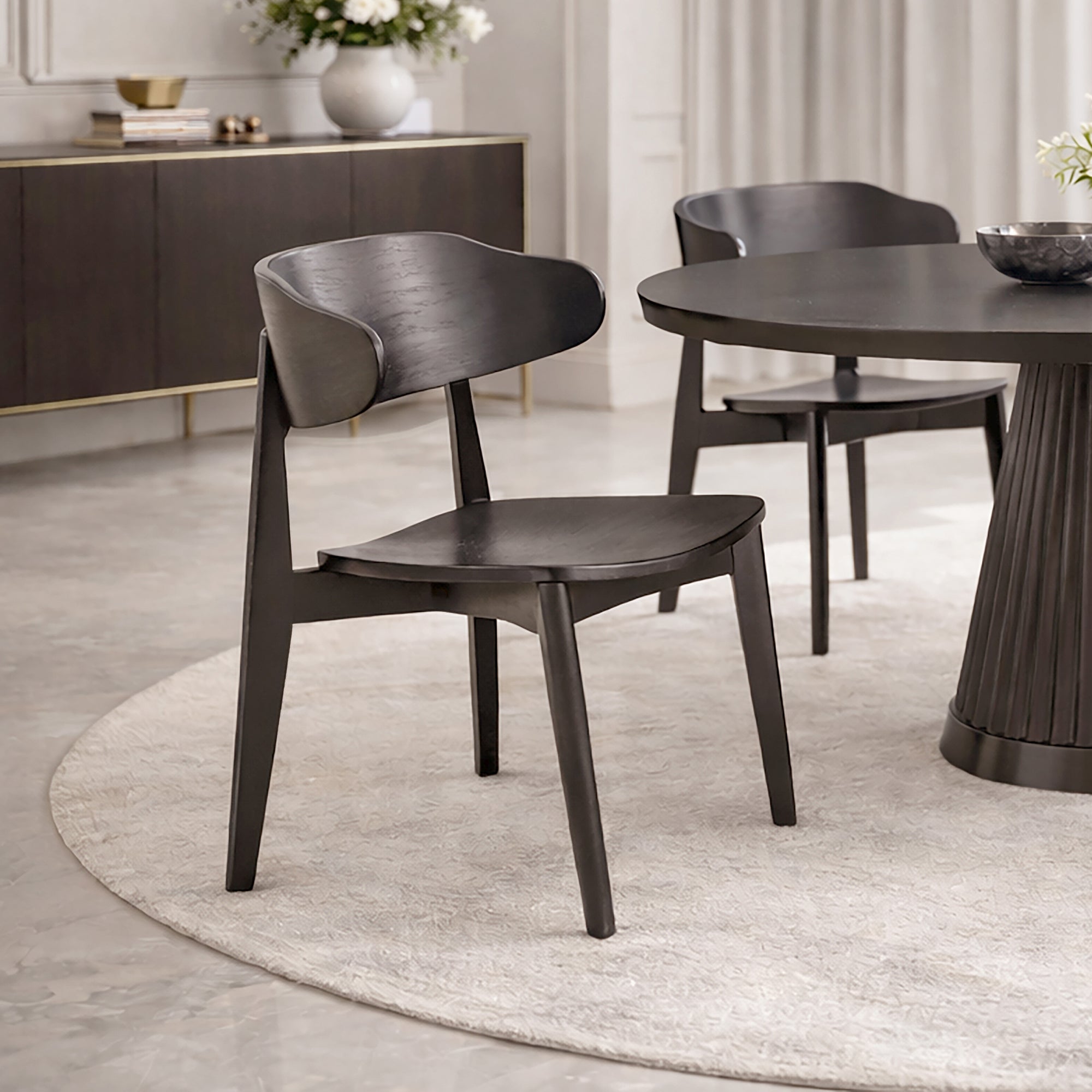 KHARI-DINING CHAIR-MOCHA 2 Pcs