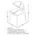 KHARI-DINING CHAIR-MOCHA 2 Pcs