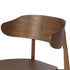 KHARI-DINING CHAIR-WALNUT 2 Pcs