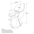 CAPRESE-DINING CHAIR-BLACK