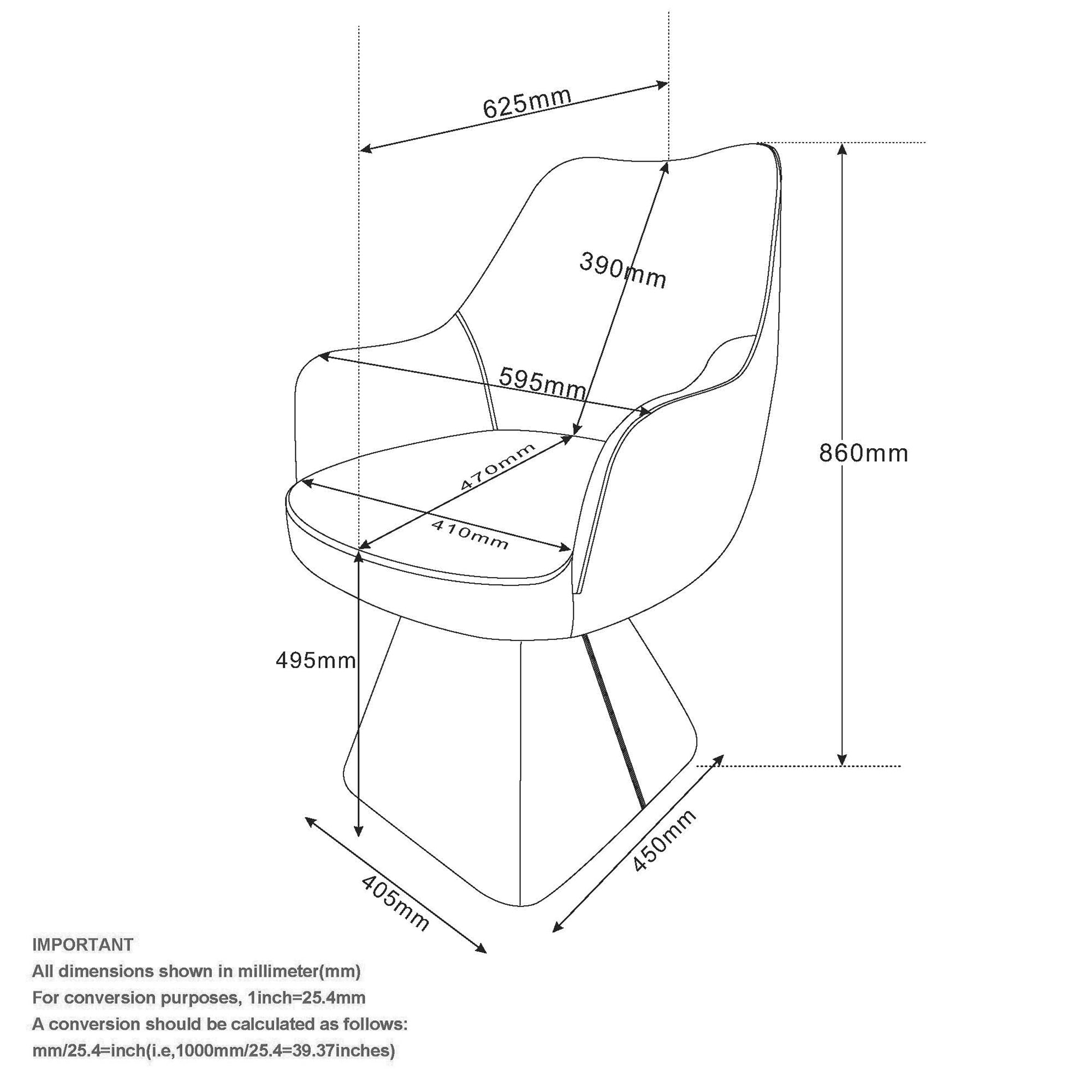 CAPRESE-DINING CHAIR-BROWN