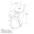 CAPRESE-DINING CHAIR-BROWN