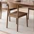 FELIX-DINING CHAIR-WALNUT 4 Pcs