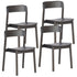 JONAS-DINING CHAIR-MOCHA 4 Pcs