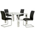 MAXIM-SIDE CHAIR-BLACK 2 Pcs