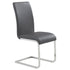 MAXIM-SIDE CHAIR-GREY 2 Pcs