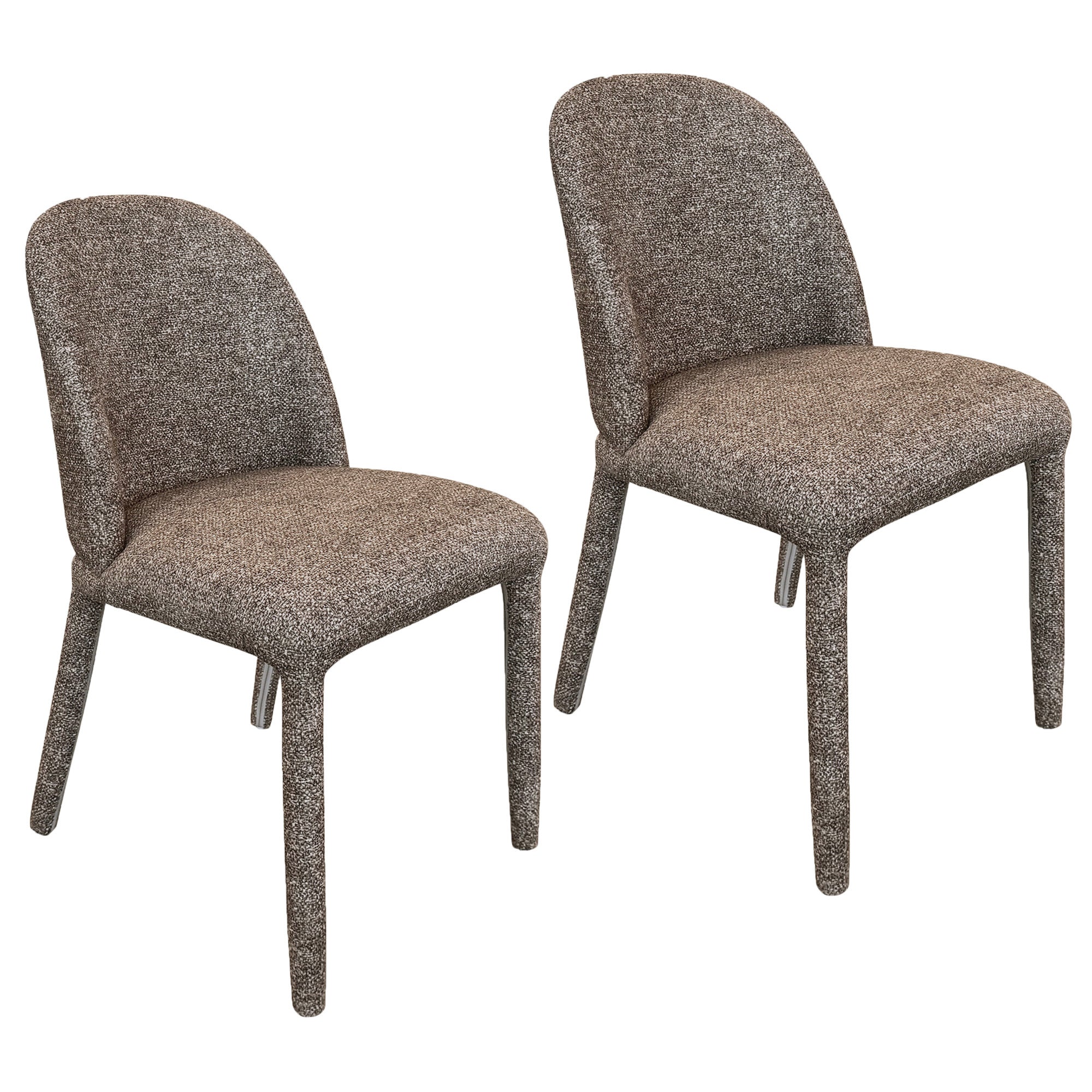 KIARA-DINING CHAIR-BROWN 2 Pcs