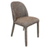 KIARA-DINING CHAIR-BROWN 2 Pcs