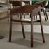 MATEO-DINING CHAIR-WALNUT 2 Pcs
