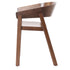 MATEO-DINING CHAIR-WALNUT 2 Pcs