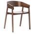 MATEO-DINING CHAIR-WALNUT 2 Pcs