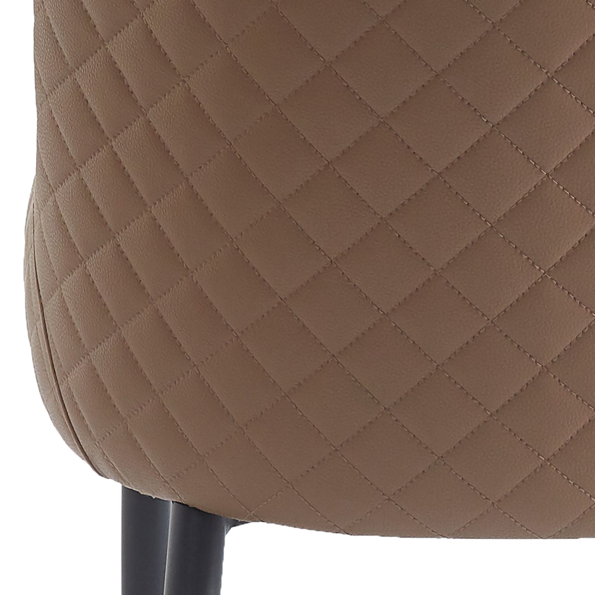 XANDER-SIDE CHAIR-BROWN 2 Pcs
