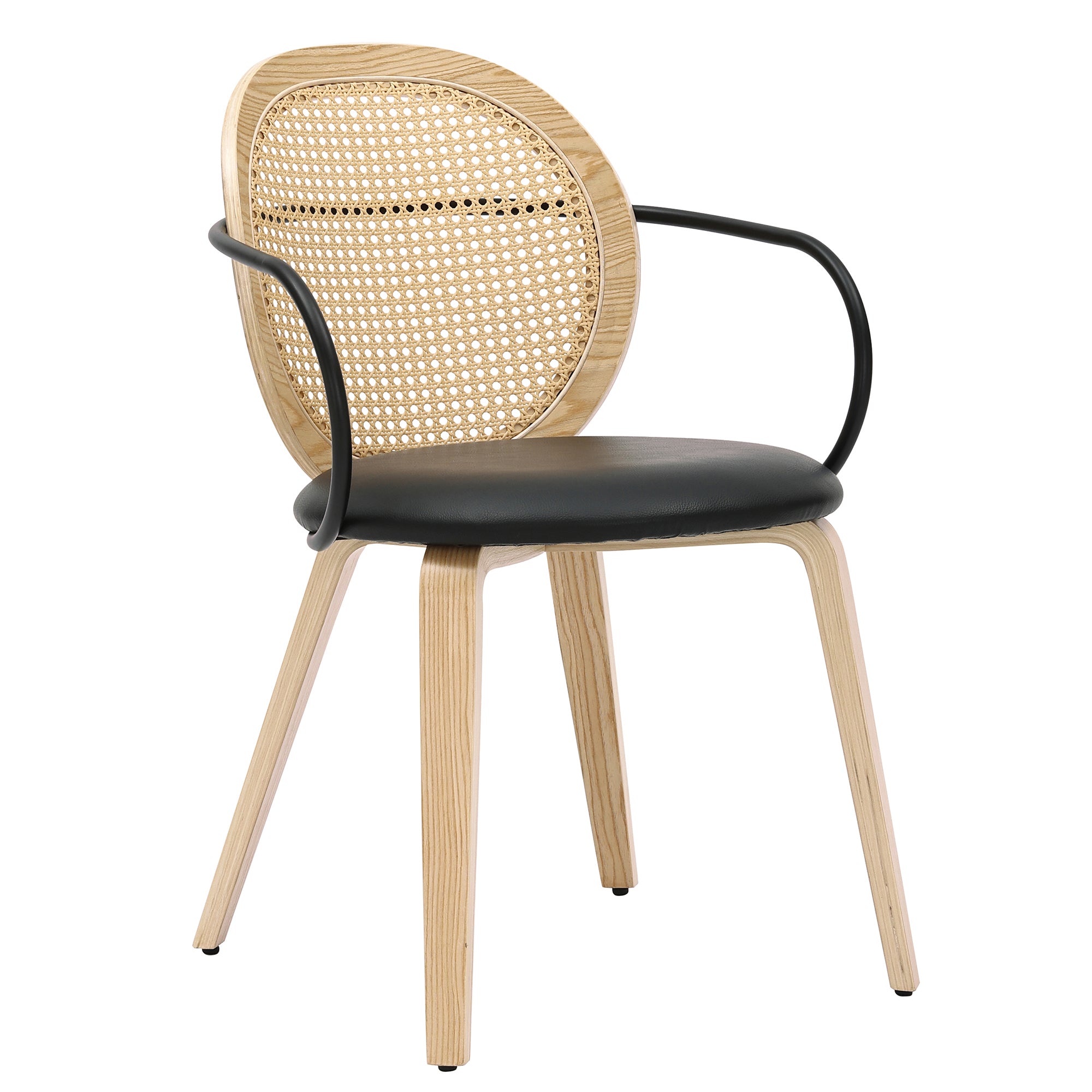 ORIAS-DINING CHAIR-LIGHT OAK 2 Pcs