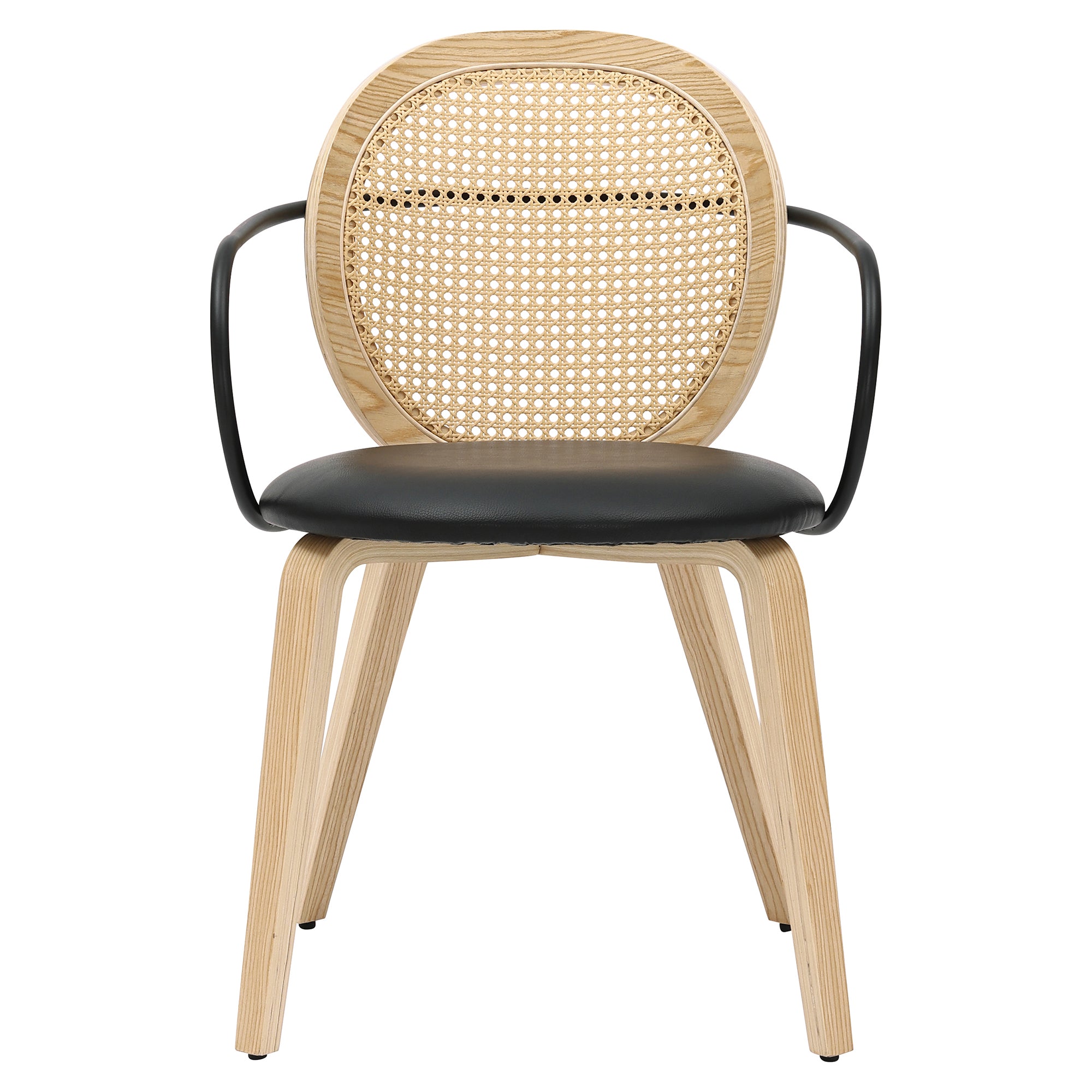ORIAS-DINING CHAIR-LIGHT OAK 2 Pcs