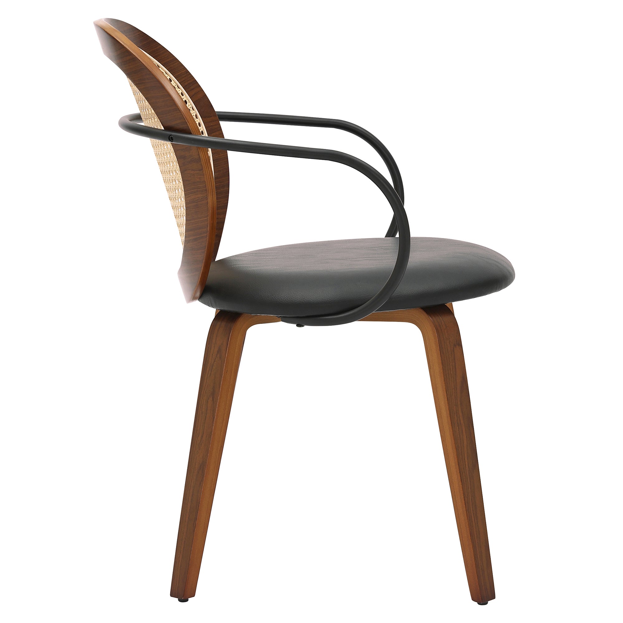 ORIAS-DINING CHAIR-WALNUT 2 Pcs